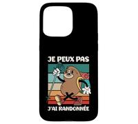 Je Peux Pas J'Ai Randonnée Rando Montagne Randonneur Humour Coque pour iPhone 15 Pro Max