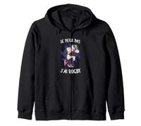 Je Peux Pas J'Ai Rugby Joueur Maillot France Rugby Sweat à Capuche