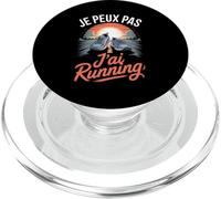 Je Peux Pas Jai Running Course A Pied Jogging PopSockets PopGrip pour MagSafe