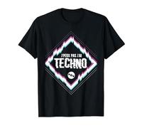 Je Peux Pas J'Ai Techno idée drôle Humour soirée fête DJ Set T-Shirt
