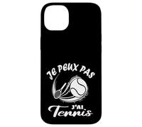 Je Peux Pas J'Ai Tennis Humour pour Padel Joueurs Coque pour iPhone 14 Plus