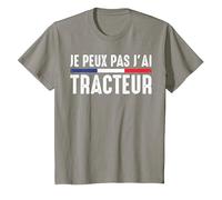 Je Peux Pas J'Ai Tracteur Agriculteur Fermier éleveur Drôle T-Shirt, Enfant, Ardoise, 2 Ans