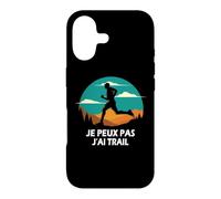Je Peux Pas J'Ai Trail Course à Pied Running Footing drôle Coque pour iPhone 17