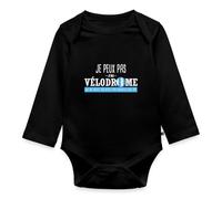Je Peux Pas J'Ai Vélodrome Marseillais Soccer Body Manches Longues Bébé Bio