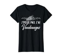 Je Peux Pas J'Ai Vendanges Agriculteur Cadeau Vigneron T-Shirt Graphique avec Valeur