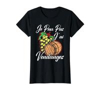 Je Peux Pas J'Ai Vendanges Agriculteur Cadeau Vigneron T-Shirt Graphique avec Valeur