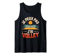 Je Peux Pas J'ai Volley Passion Équipe Filet Débardeur
