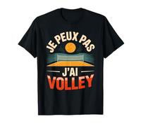 Je Peux Pas J'ai Volley Passion Équipe Filet T-Shirt