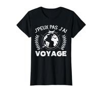Je Peux Pas J'Ai Voyage Vacances Cadeau Voyager T-Shirt Graphique avec Valeur