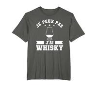Je Peux Pas J'ai Whisky Alcool T-Shirt
