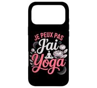 Je Peux Pas Jai Yoga Humour Meditation Zen Coque pour iPhone 17 Pro Max