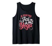 Je Peux Pas Jai Yoga Humour Meditation Zen Débardeur