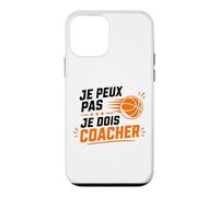 Je Peux Pas Je Dois Coacher Basket Humour Coach Basketball Coque pour iPhone 12 Mini