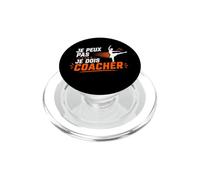 Je Peux Pas Je Dois Coacher Danse Humour Coach Danse PopSockets PopGrip pour MagSafe