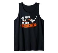 Je Peux Pas Je Dois Coacher Golf Humour Coach Golf Débardeur