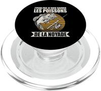 Je Peux Pas Je Dois Sauver Les Poissons De La Noyade PopSockets PopGrip pour MagSafe