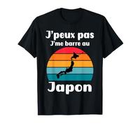 Je Peux Pas Je me Barre au Japon rétro Vintage Voyage T-Shirt