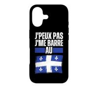 Je Peux Pas Je Me Barre Au Quebec Canada Drapeau Quebecois Coque pour iPhone 17