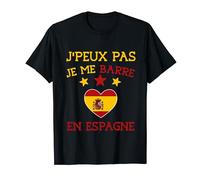 Je peux pas je me barre en espagne cadeau voyage espagnol T-Shirt