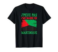 Je peux pas je me barre en Martinique. Futur Martiniquais T-Shirt