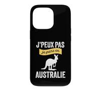 Je Peux Pas, Je pars en Australie Voyage Touriste Backpacker Coque pour iPhone 13 Pro