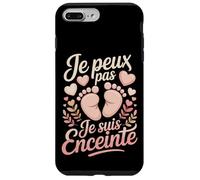 Je Peux Pas Je suis Enceinte Humour Grossesse Coque pour iPhone 7 Plus/8 Plus
