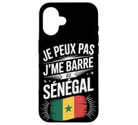Je Peux Pas J'Me Barre Au Sénégal Coque pour iPhone 16