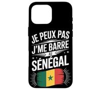 Je Peux Pas J'Me Barre Au Sénégal Coque pour iPhone 16 Pro Max