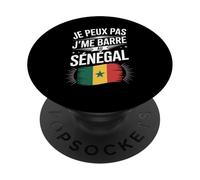 Je Peux Pas J'Me Barre Au Sénégal PopSockets PopGrip Adhésif