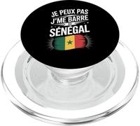 Je Peux Pas J'Me Barre Au Sénégal PopSockets PopGrip pour MagSafe