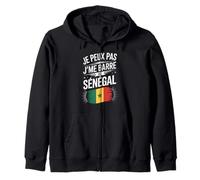 Je Peux Pas J'Me Barre Au Sénégal Sweat à Capuche