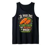 Je Peux Pas Mes Carottes Ont Besoin De Moi Débardeur