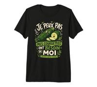Je Peux Pas Mes Courgettes Ont Besoin De Moi T-Shirt Haut de Gamme