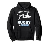 Je Peux Pas Rugby Bayonne Basque Supporter Homme Enfant Sweat à Capuche