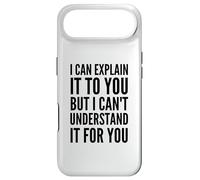 Je Peux Te l'expliquer mais Je ne Peux Pas Te Le Comprendre Coque pour iPhone Air