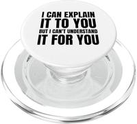 Je Peux Te l'expliquer mais Je ne Peux Pas Te Le Comprendre PopSockets PopGrip pour MagSafe