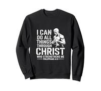 Je Peux Tout Faire Grâce À Christ Sweatshirt