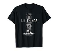 Je Peux Tout Faire grâce à la Croix du Christ de Parkinson T-Shirt