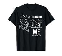 Je Peux Tout Faire grâce à l'adoration du Christ (Philippiens 4:13) T-Shirt