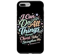 Je Peux Tout Faire grâce au Christ Christian Philippiens Coque pour iPhone 7 Plus/8 Plus