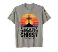 Je Peux Tout Faire par Le Christ (Philippiens 4:13) T-Shirt