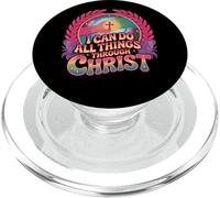 Je Peux Tout Faire par l'intermédiaire du Christ PopSockets PopGrip pour MagSafe