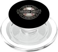 Je Peux Tout par Christ Philippiens Baseball PopSockets PopGrip pour MagSafe