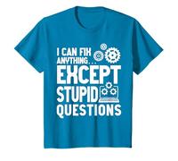 Je peux tout réparer sauf les questions stupides. Support technique T-Shirt
