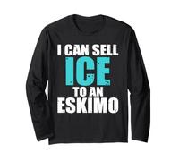 Je Peux Vendre Ice à Un Vendeur Esquimau Vendeur drôle Manche Longue