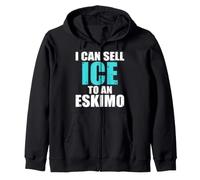 Je Peux Vendre Ice à Un Vendeur Esquimau Vendeur drôle Sweat à Capuche
