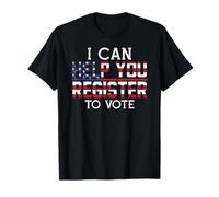 Je Peux Vous Aider à Vous inscrire pour Voter T-Shirt