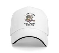 Je Peux Vous Montrer Quelques Trash Sun Casquette de Baseball d’été à la Mode Chapeaux Hip Hop pour Femme mâle Sports de Plein air Casquettes de Baseball Cadeau