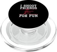 Je Photographie des Amis pour Le Fun, Un Sport de Paintball Amusant et Un Joueur de Peinture PopSockets PopGrip pour MagSafe
