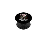 Je Pique Fort mais Je Souris Plus Fort Infirmière PopSockets PopGrip Adhésif